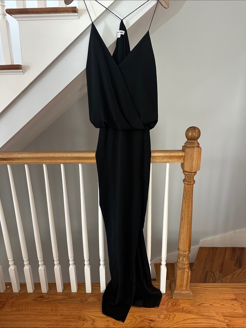 Elizabeth and James Spaghetti-Strap Maxi Dress - Elegant Evening Wear